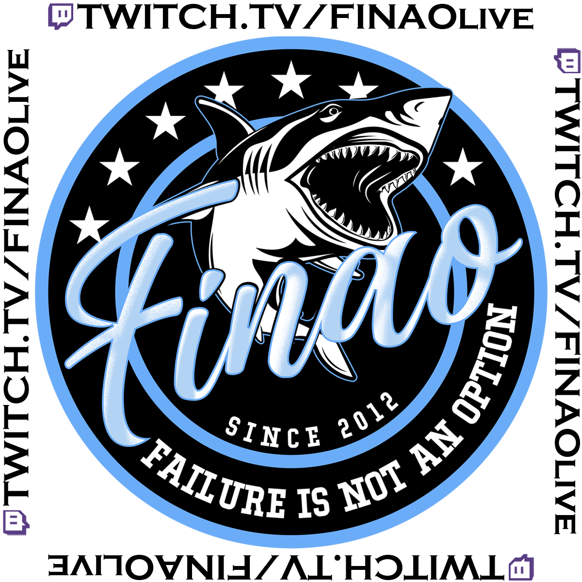 FINAO Live Car Decals | FINAO_Since_2012_Fishing_Decal.png