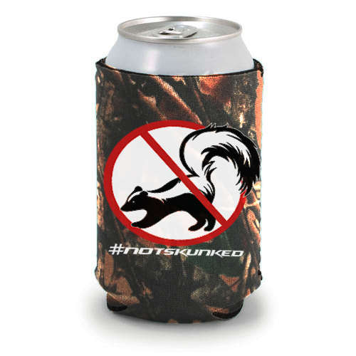 Camo Coozies - Choose Your Graphic | notskunked_camo.jpg