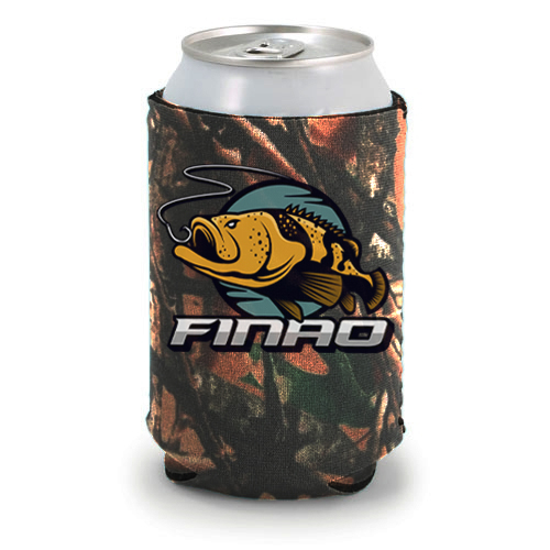 Camo Coozies - Choose Your Graphic | goldgrouper_camo.jpg