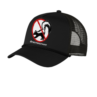 Black Mesh Back Cap | not_skunked_front.jpg