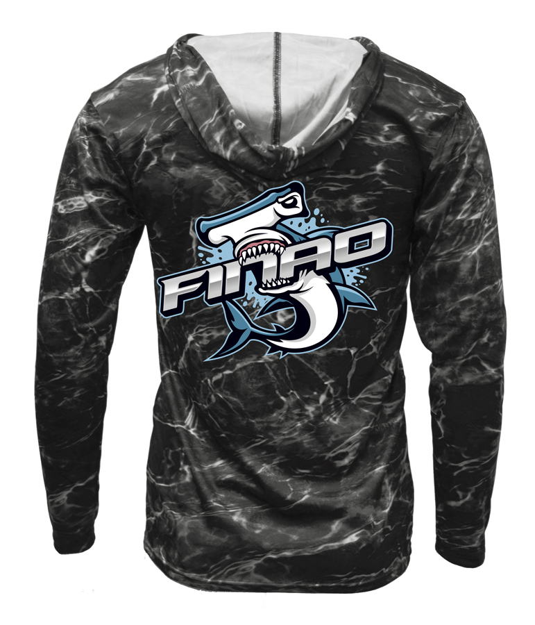 Black Water Solar Hoodie | Black_Water_Hooded_FINAO_Shark_Bite.jpg