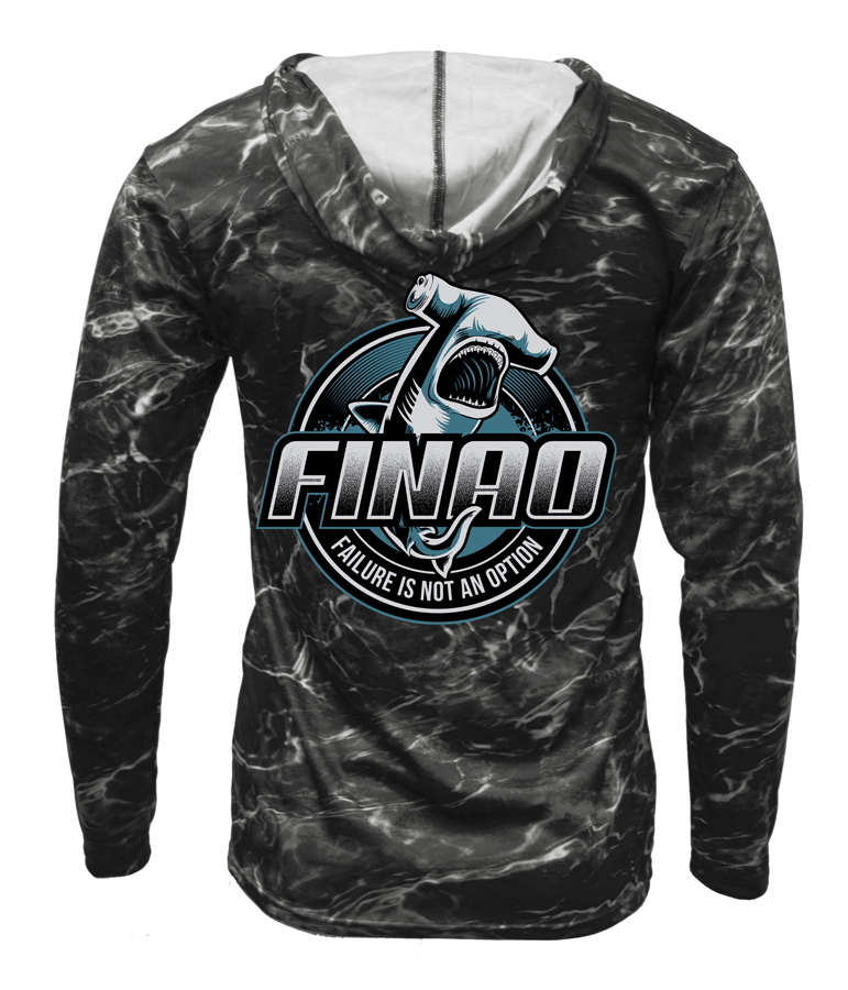 Black Water Solar Hoodie | Black_Water_Hooded_FINAO_Shark_Turn.jpg