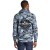 Blue Woodland Camo Hoodie | FINAO_Blue_Woodland_Camo_Sweatshirt_Shark_Turn.jpg