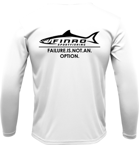 White Long Sleeve Fishing Shirt | FINAO_White_Performance_Fishing_FINAO.jpg