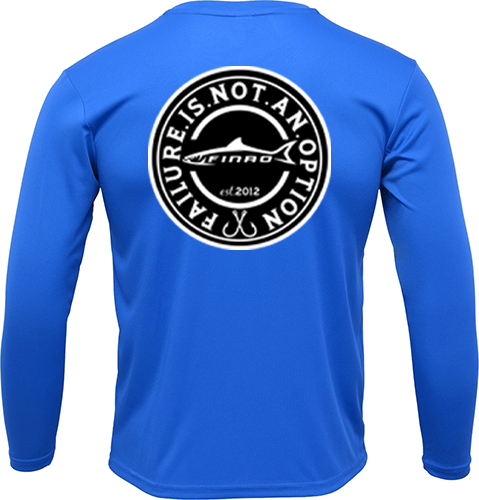 Royal Blue Long Sleeve Fishing Shirt | FINAO_Royal_Blue_Performance_Fishing_Shirt_Vintage_Black_White.jpg