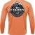 Citrus Orange Long Sleeve Fishing Shirt | FINAO_Citrus_Performance_Fishing_Shirt_Shark_Turn.jpg