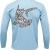 Carolina Blue Long Sleeve Fishing Shirt | FINAO_Carolina_Blue_Performance_Fishing_Shirt_Word_Art_Hammerhead.jpg