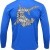 Royal Blue Long Sleeve Fishing Shirt | FINAO_Royal_Blue_Performance_Fishing_Shirt_Word_Art_Hammerhead.jpg