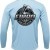 Carolina Blue Long Sleeve Fishing Shirt | FINAO_Carolina_Blue_Performance_Fishing_Shirt_Shark_Turn.jpg
