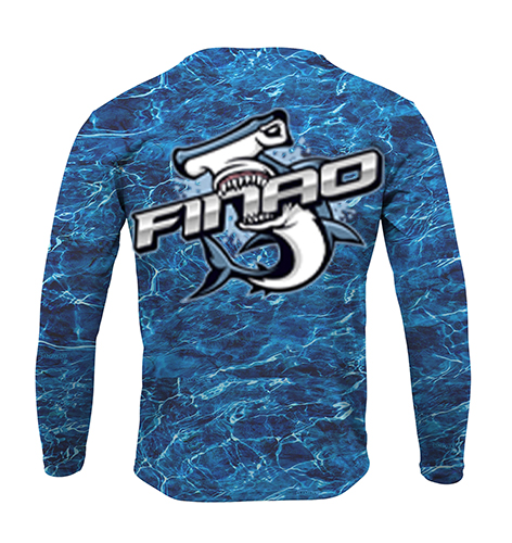 Blue Water Long Sleeve Fishing Shirt | FINAO_Blue_Water_Performance_Fishing_Shirt_Shark_Bite.jpg