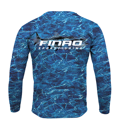 Blue Water Long Sleeve Fishing Shirt | FINAO_Blue_Water_Performance_Fishing_Shirt_Cobia_Sketch.jpg