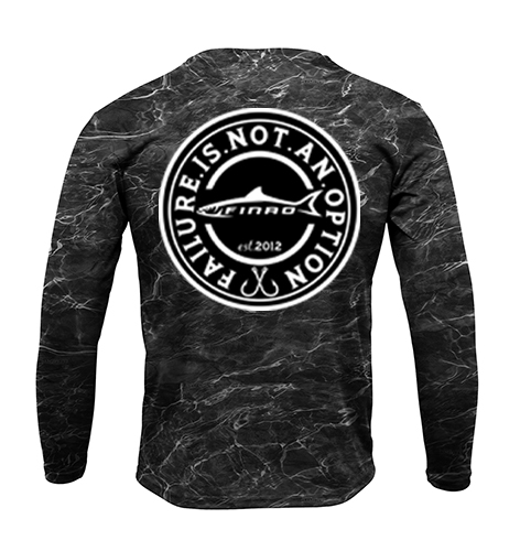 Black Water Long Sleeve Fishing Shirt | FINAO_Black_Water_Performance_Fishing_Shirt_Vintage_Black_White.jpg