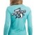 Ladies Long Sleeve Water Blue UV Solar Shirt | FINAO_Water_Blue_UV_Performance_Fishing_Long_Sleeve_Shirt_Shark_Bite.jpg