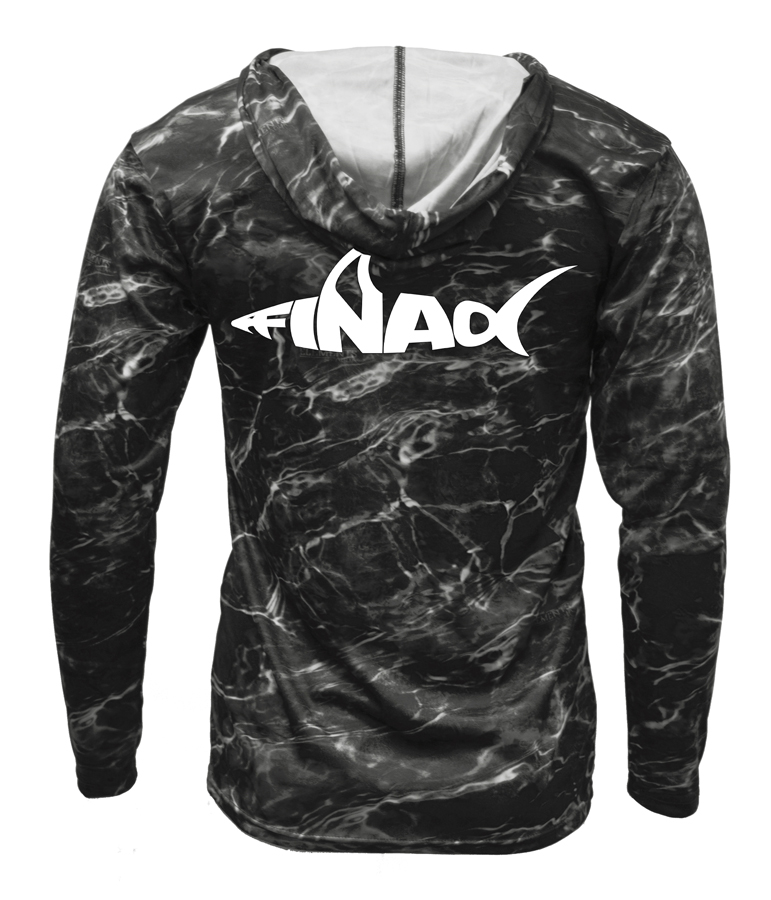 Black Water Solar Hoodie | Black_Water_Hooded_FINAO_Word_Shark.jpg