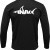 Black Long Sleeve Fishing Shirt | FINAO_Black_Performance_Fishing_Shirt_Adult_FINAO_Word_Shark.jpg